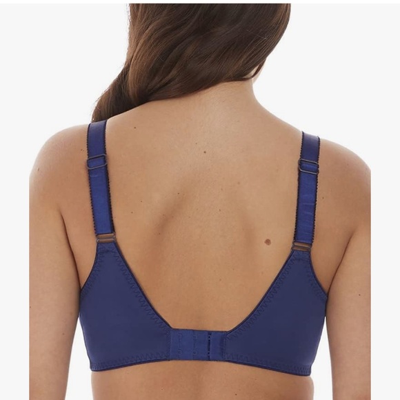 Elegant Navy Blue Women's Bra - Picture 5 of 5